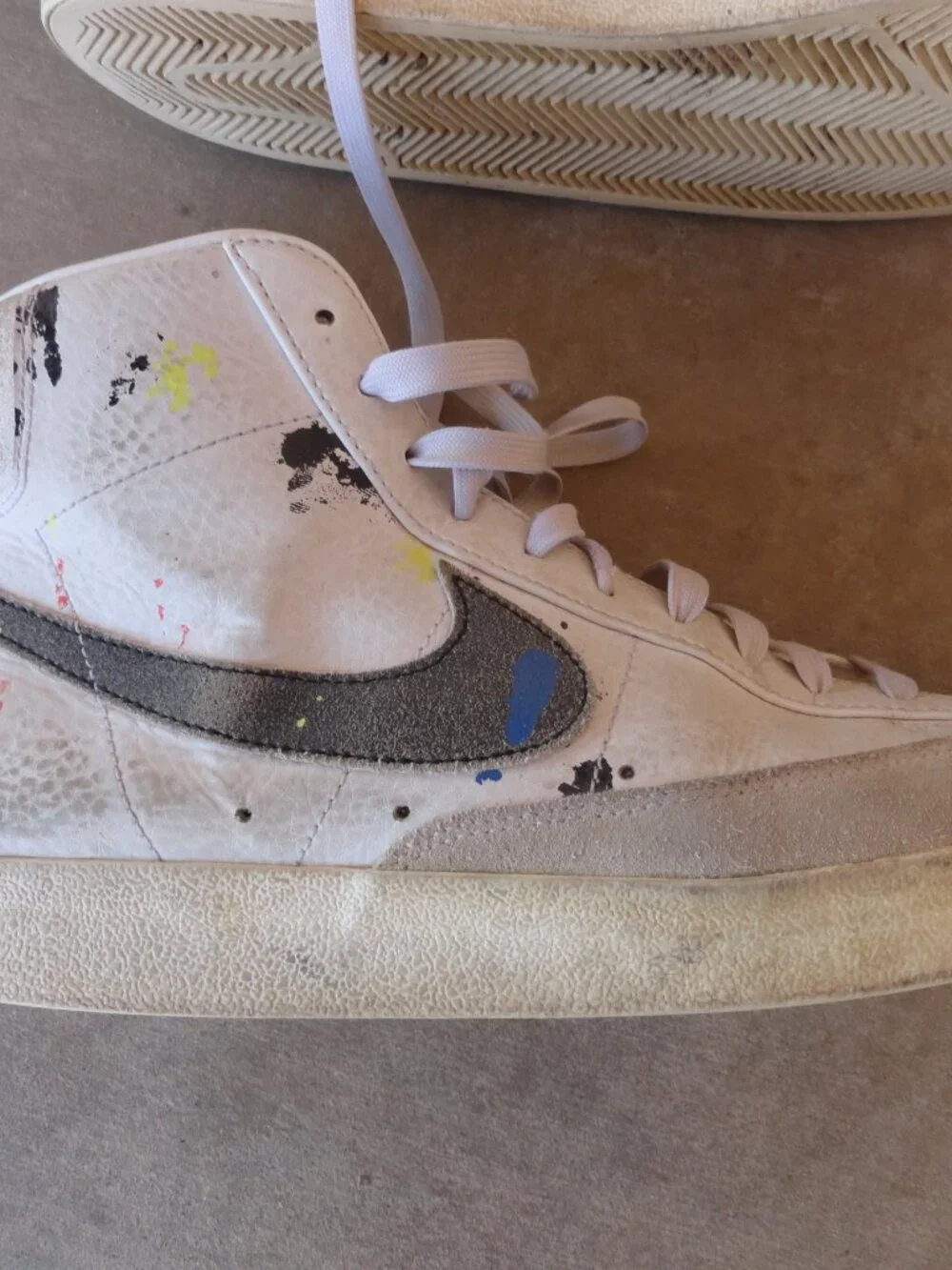 Nike Blazer Mid Paint splatter